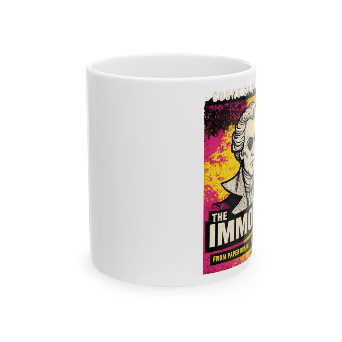 Count of St. Germain Mug 11oz - alternate angle 1, merchandise