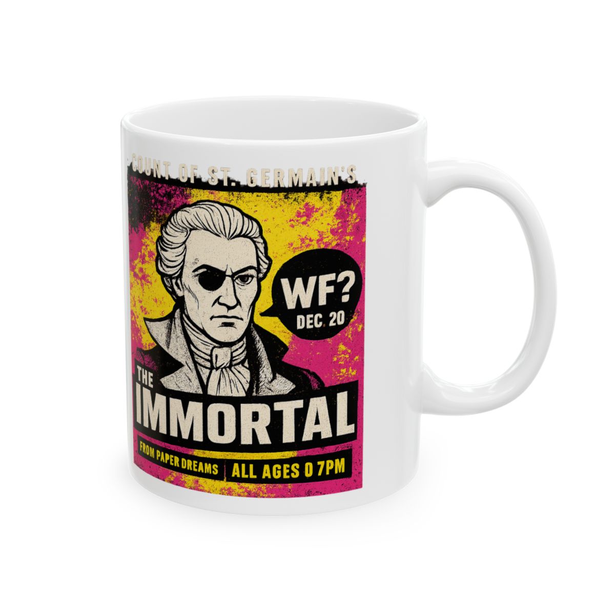 Count of St. Germain Mug 11oz