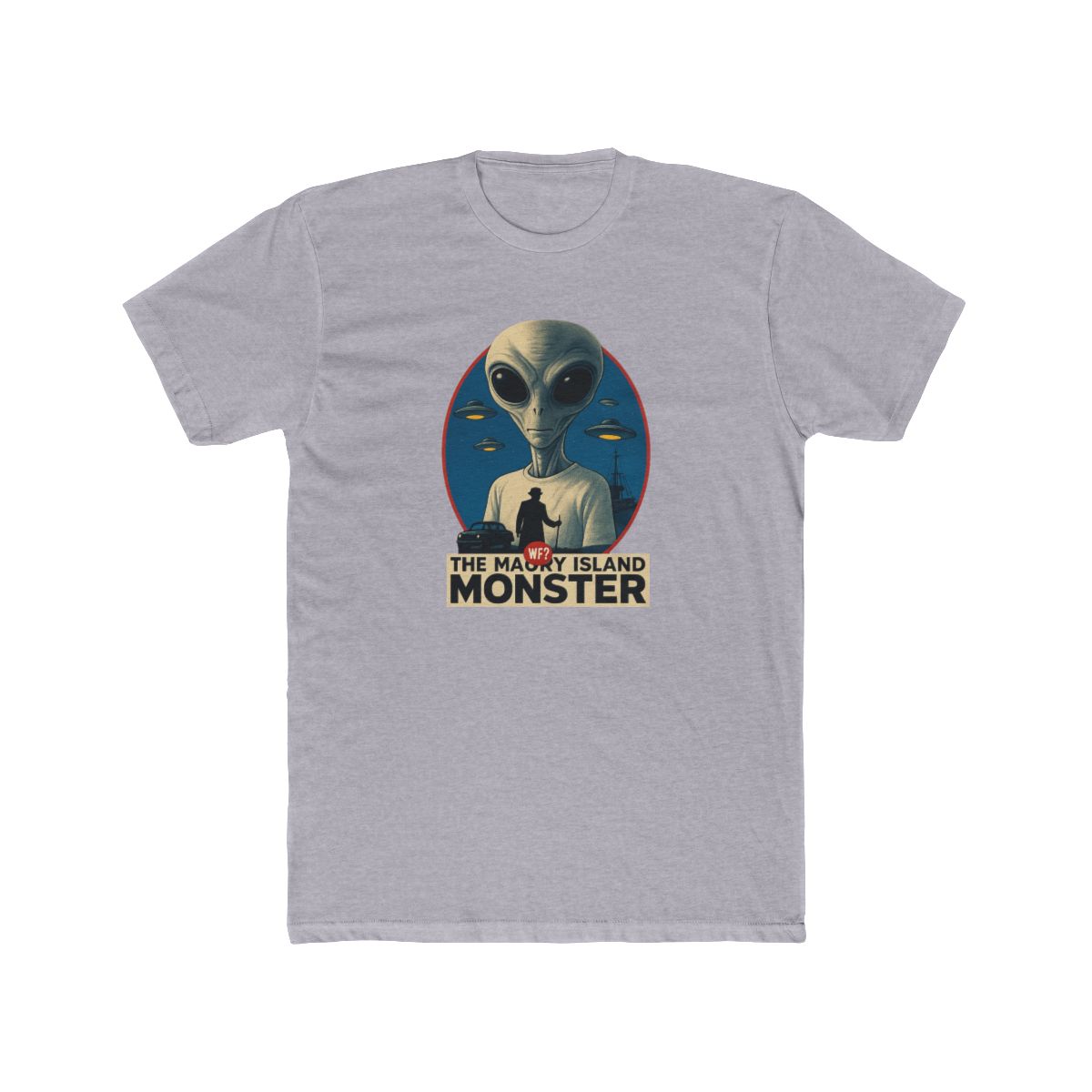 Maury Island UFO Clash | UFO Mystery Tee, Why Files Shirt, Alien Fan Gift - alternate angle 5, merchandise