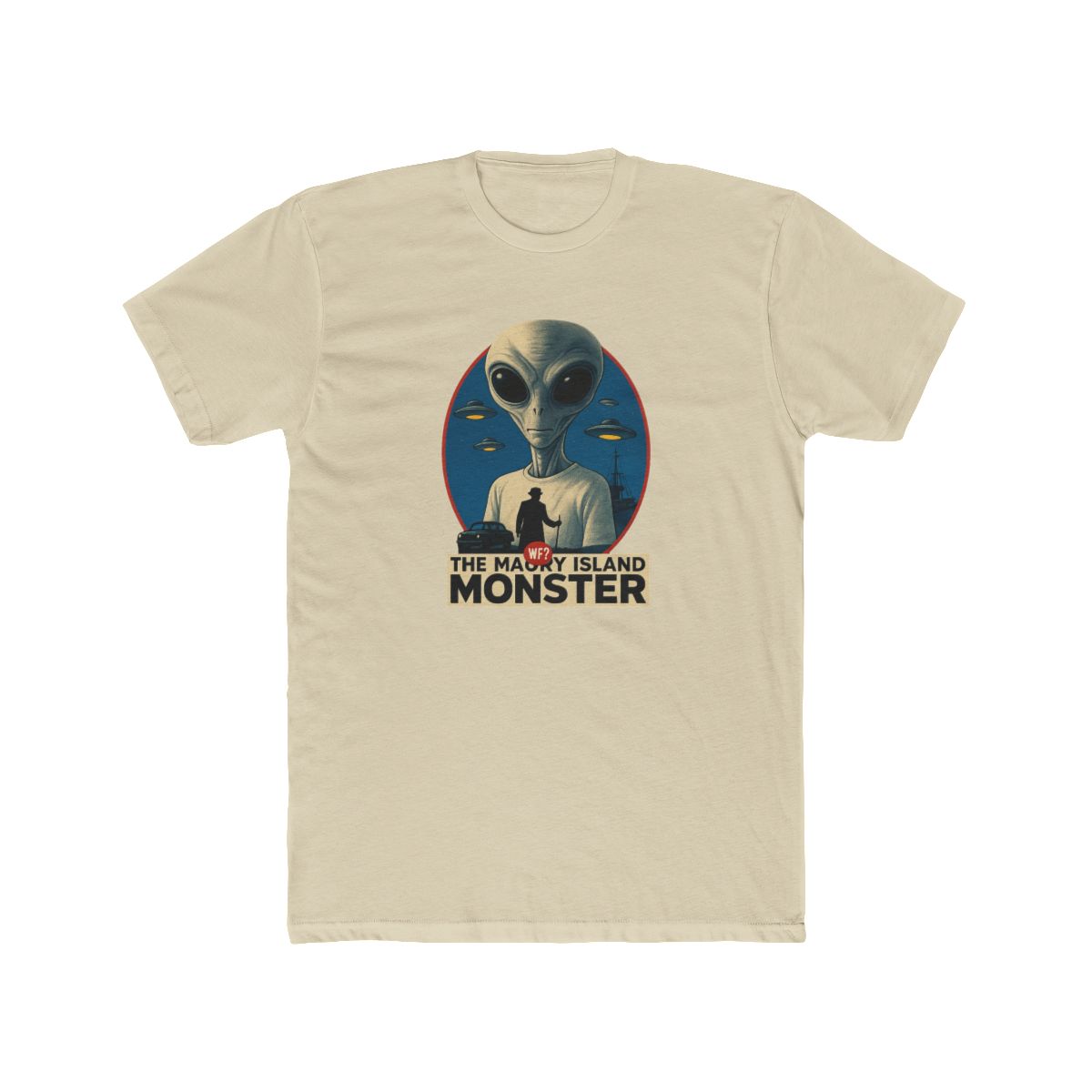 Maury Island UFO Clash | UFO Mystery Tee, Why Files Shirt, Alien Fan Gift - alternate angle 4, merchandise