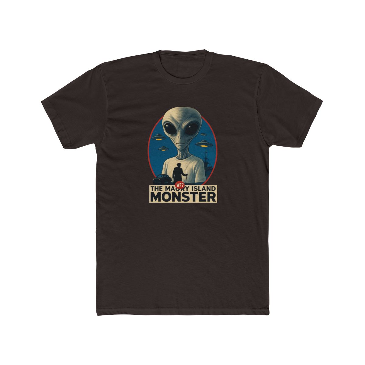 Maury Island UFO Clash | UFO Mystery Tee, Why Files Shirt, Alien Fan Gift - alternate angle 3, merchandise