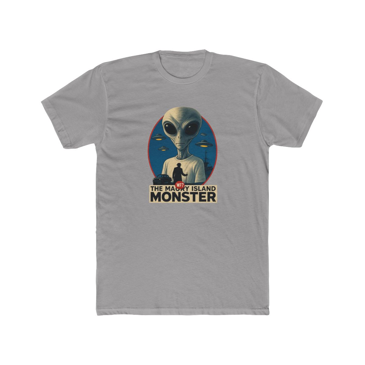 Maury Island UFO Clash | UFO Mystery Tee, Why Files Shirt, Alien Fan Gift - alternate angle 2, merchandise