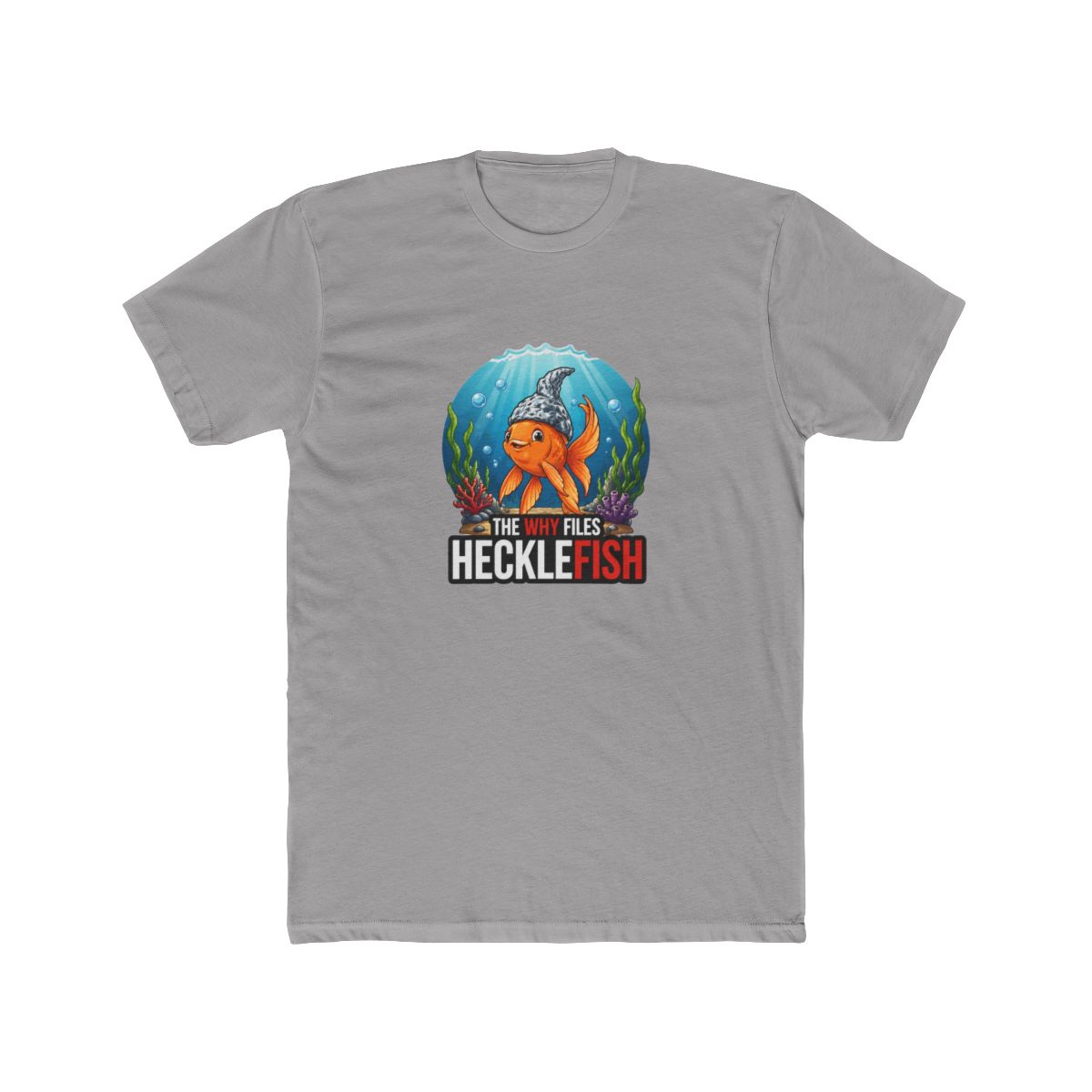 The Why Files Black Hecklefish T-Shirt - Official T-Shirts merchandise
