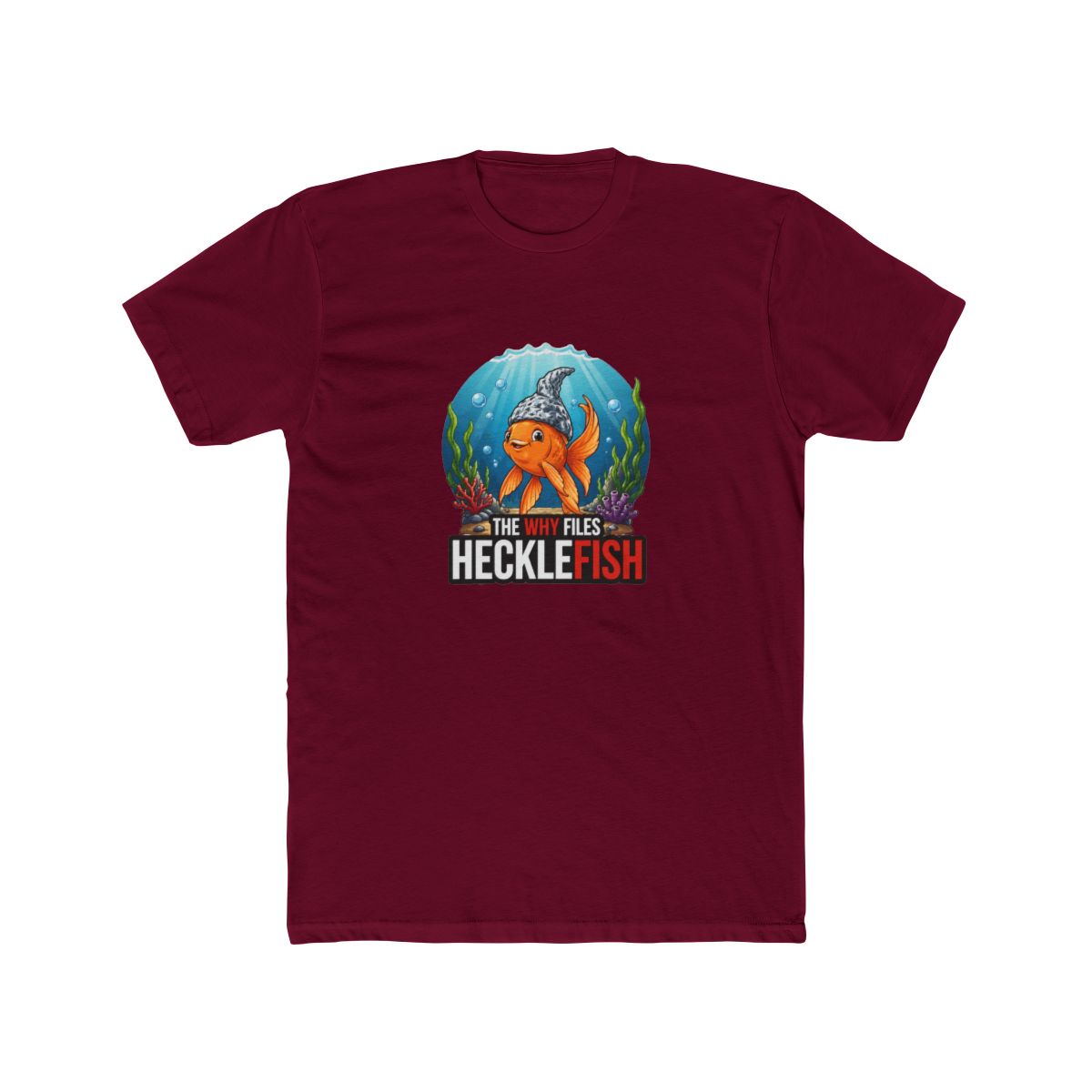 The Why Files Black Hecklefish T-Shirt - alternate angle 5, merchandise