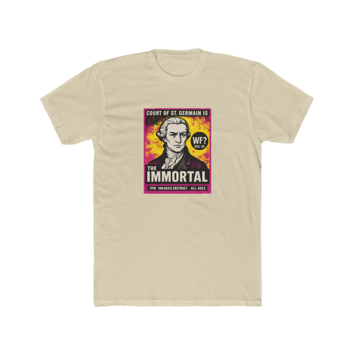 Count of St. Germain T Shirt - alternate angle 3, merchandise