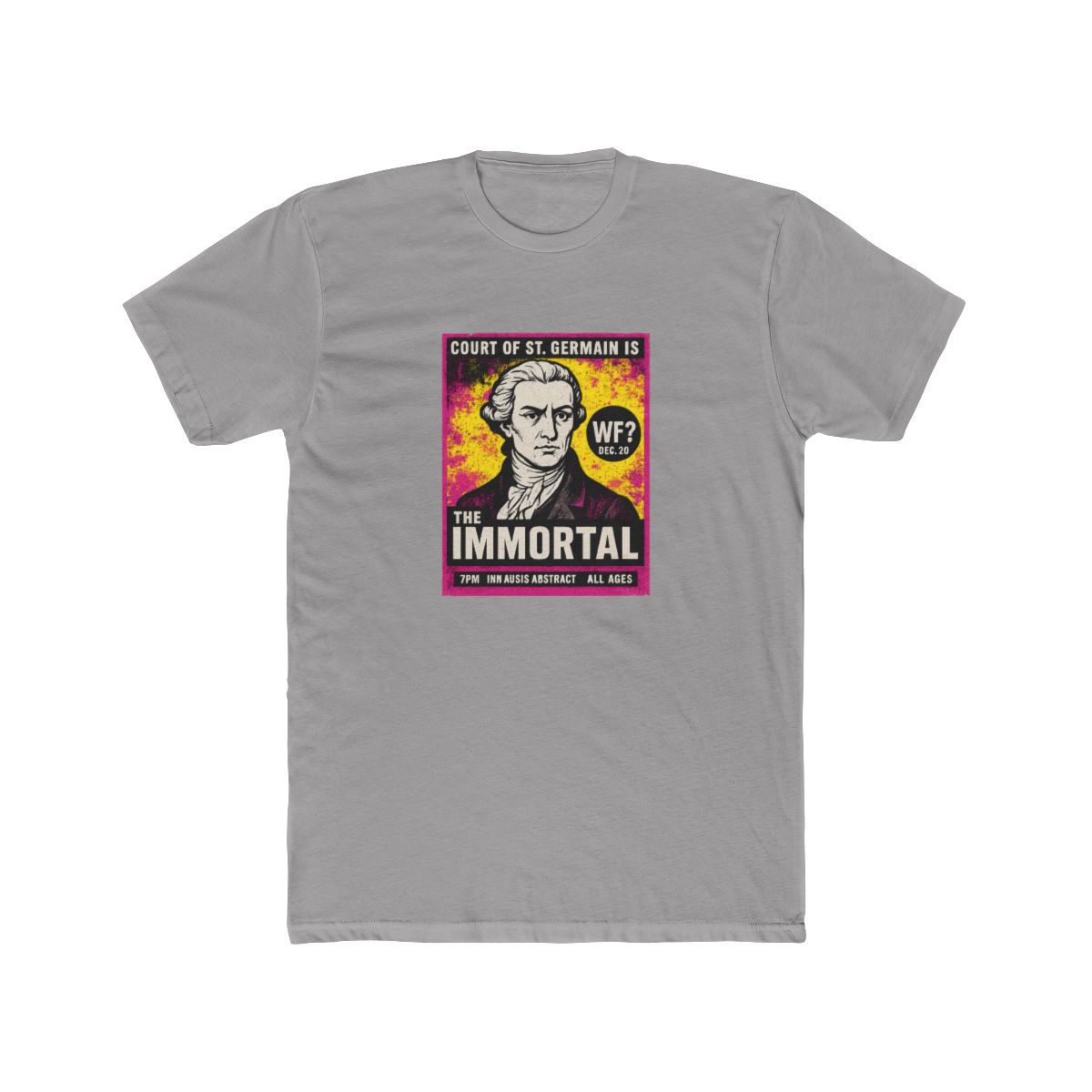 Count of St. Germain T Shirt - alternate angle 2, merchandise