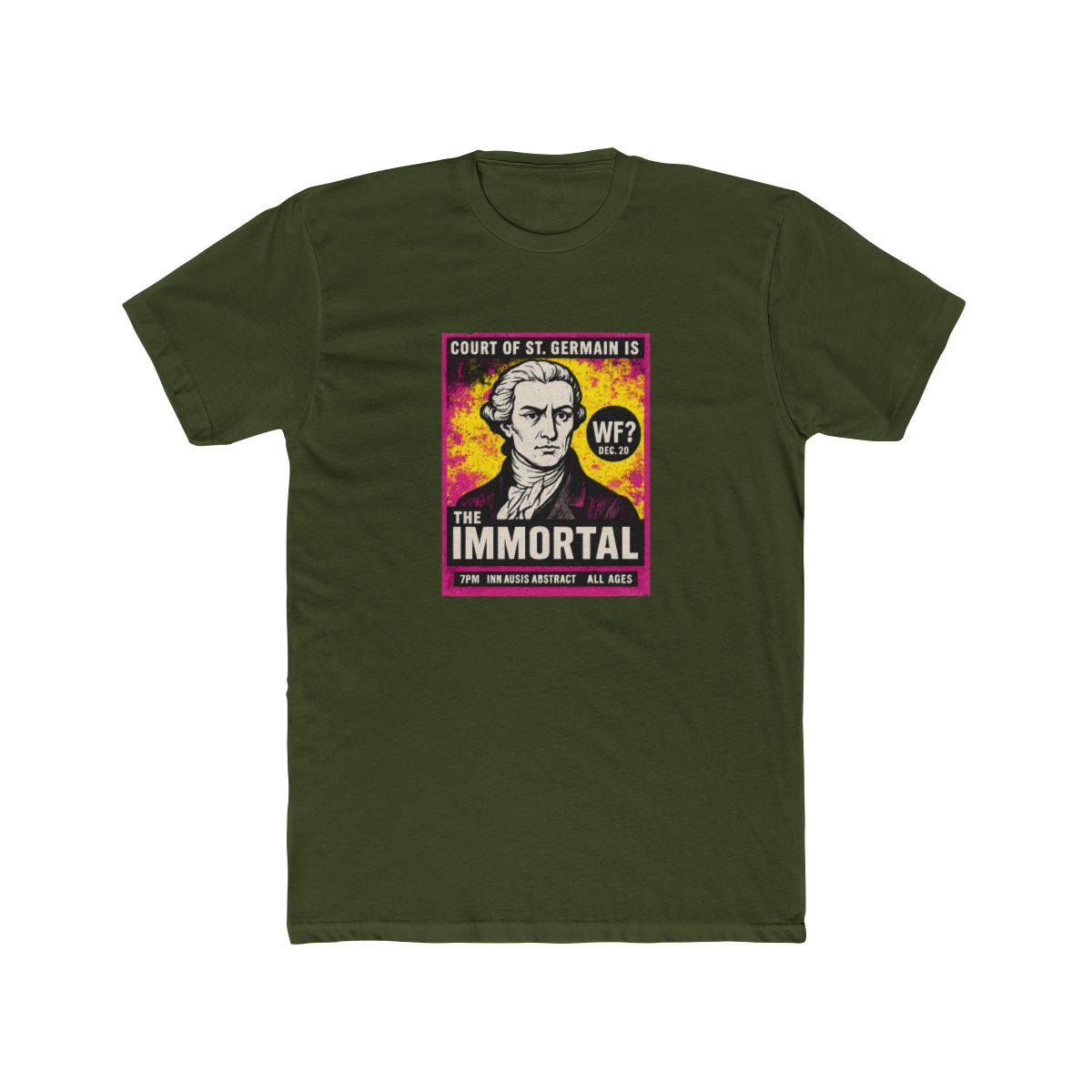 Count of St. Germain T Shirt - alternate angle 5, merchandise