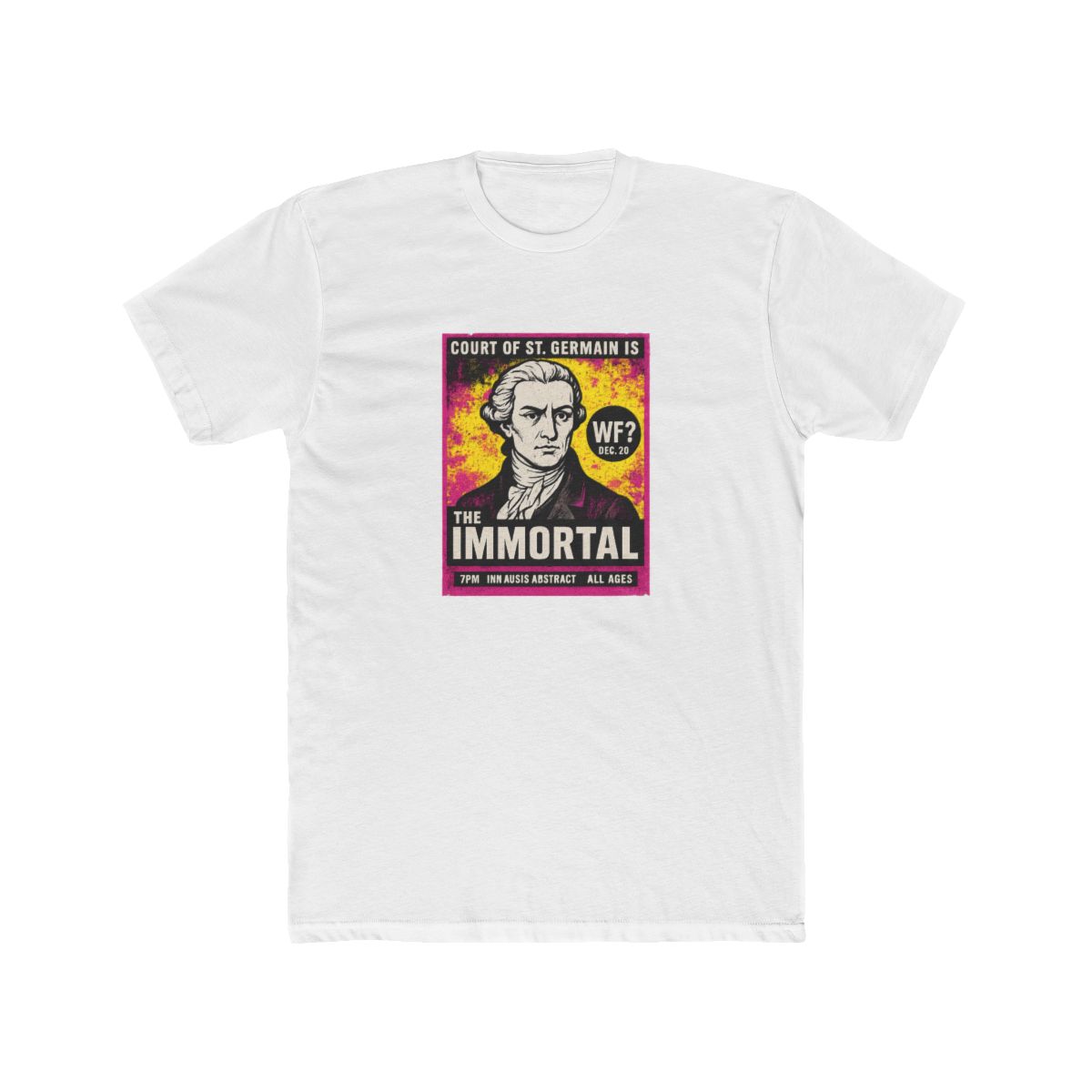 Count of St. Germain T Shirt - alternate angle 4, merchandise